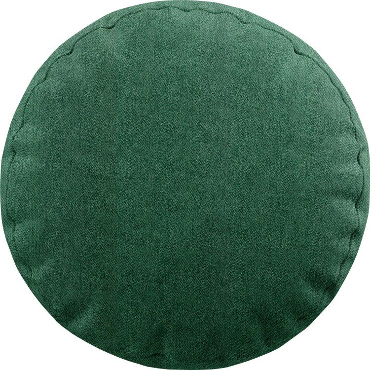 Подушка круглая Cortin твид зелёный